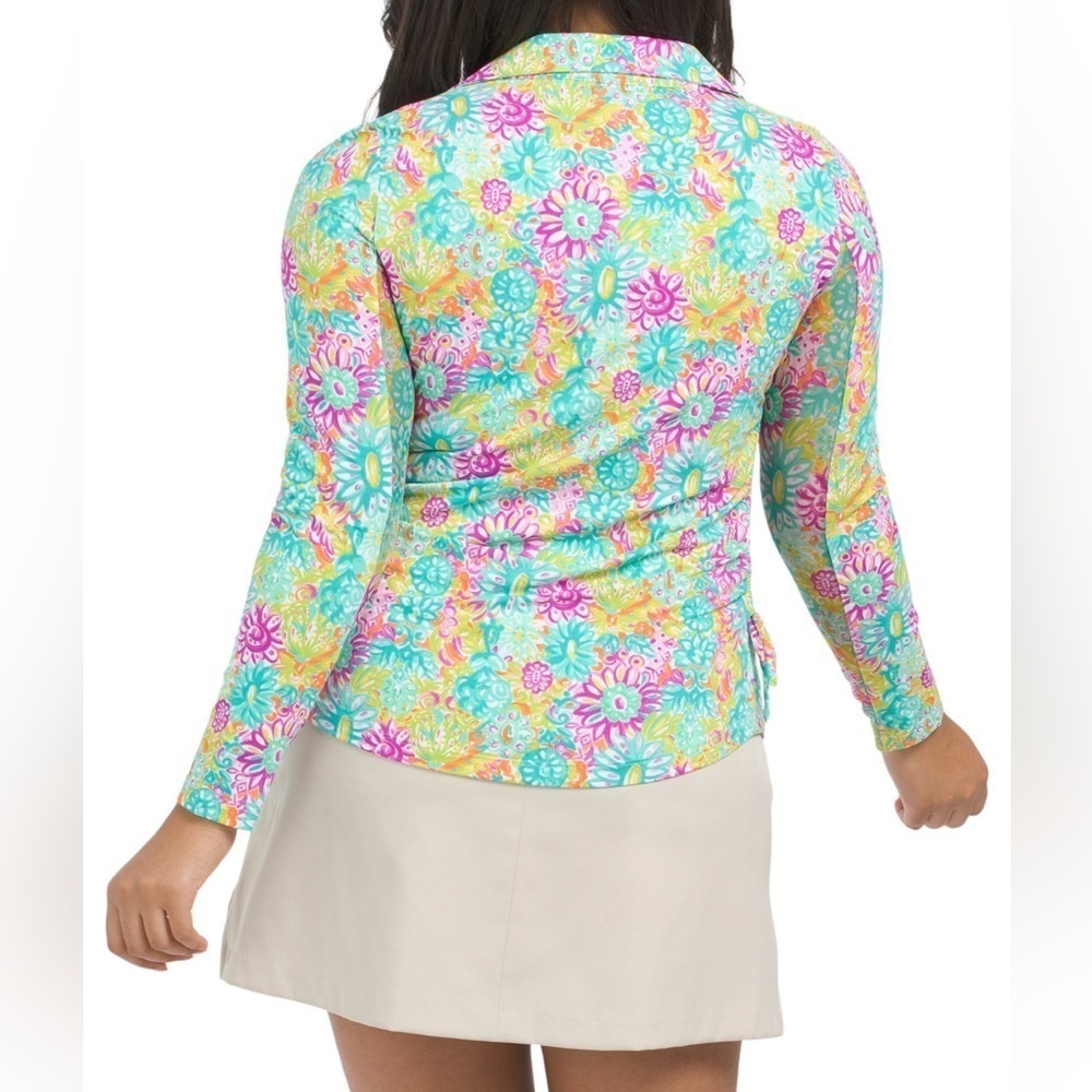 Ibkul Long Sleeve Golf Shirt - Picture 3 of 4